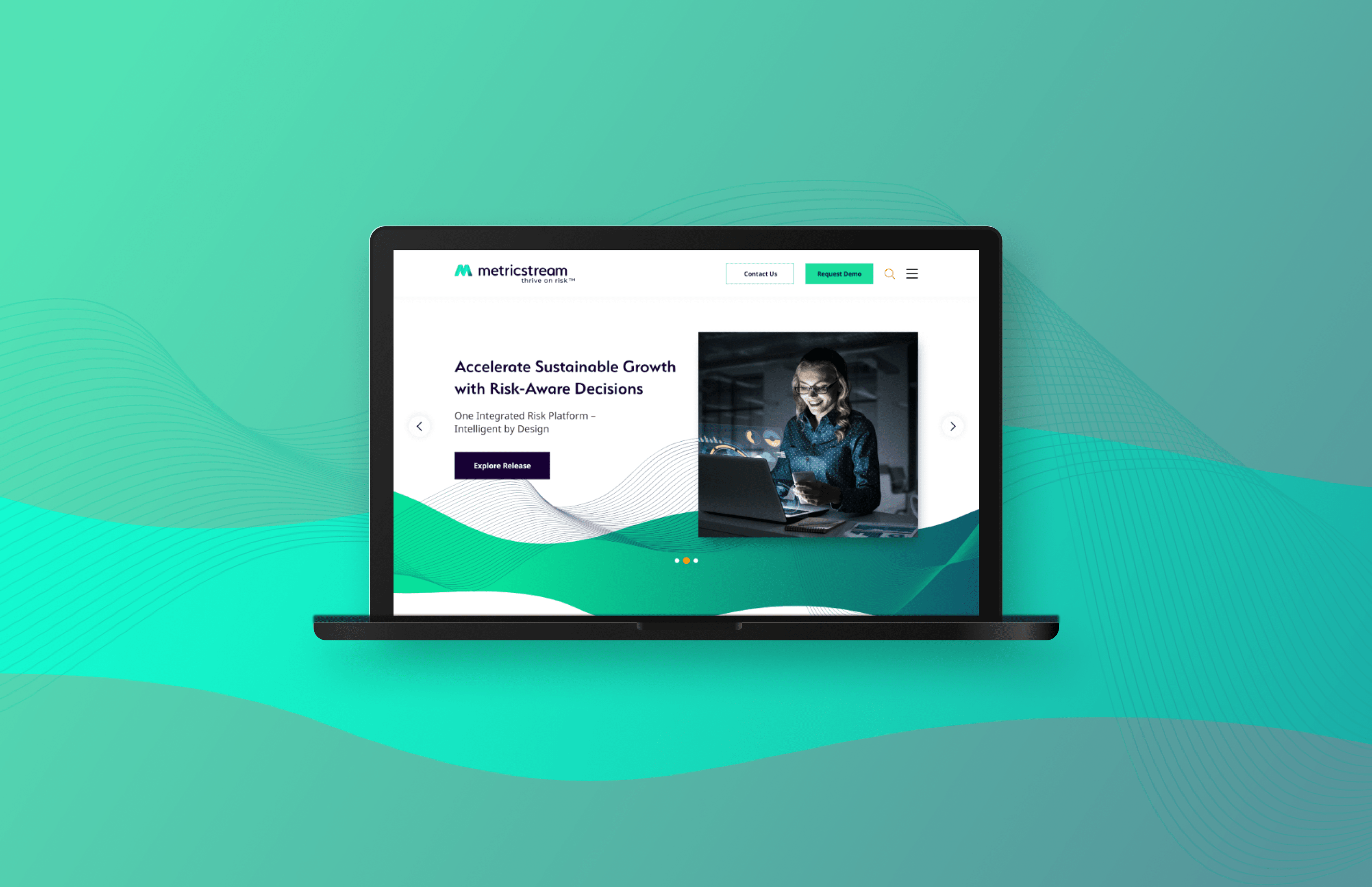MetricStream homepage