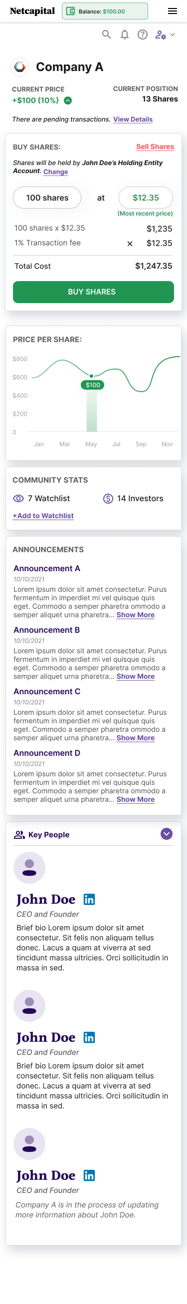 Mobile key people tab, no bio